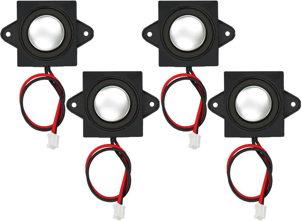 4PCS Mini Speaker 3W 8Ohm Full-Range Cavity Advertising Machine Speaker with JST-PH2.0mm 2 Pin Interface
