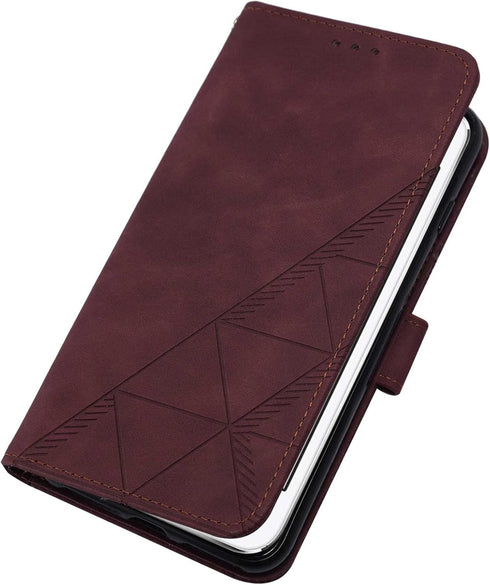 Wallet Case for iPod Touch 5, 7 - Magnetic PU Leather Flip Case with Card Holders Kickstand Protection for iPod Touch