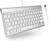 Macally Wired Keyboard for Mac | Compatible Apple Keyboard (78 Keys) for MacBook Pro/Air, iMac, Mac Mini