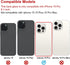 OEM Rear Back Glass Replacement for iPhone 15 Pro 6.1 inches with Repairing Tool Kit (White Titanium)