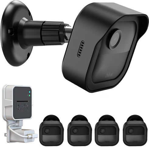 Wall Mount for Blink Outdoor 4 (4th Gen) and Blink Outdoor (3rd Gen), 4 Pack Weatherproof Housing with Adjustable Mount