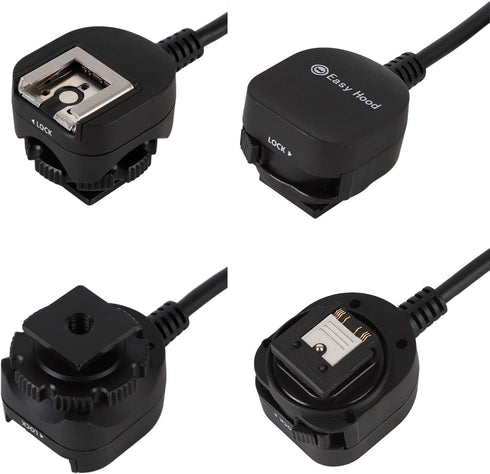 Off-Camera Shoe Cord for Sony ZV-1 A9 A7 Series Cameras, TTL Off Camera Flash Speedlite Cord