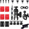 Insta360 Complete Motorcycle Bundle Mounting Kit for ONE X3/X2/X 360 Cameras, Compatible with ONE R/RS, GoPro