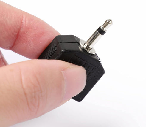 uxcell 3.5mm to 2 Port 3.5mm Headphone Jack Y Splitters, 6 Pcs Stereo Audio Splitter