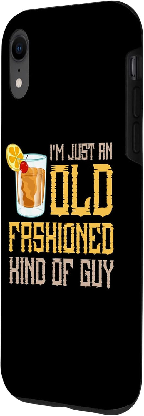 iPhone XR Old Fashioned Drink Cocktail Recipe Whiskey Case