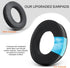GVOEARS Cooling Gel Ear Pads, Replacement Cushions for Beyerdynamic DT770, DT880, DT990, Sport Fabric Exterior, Black