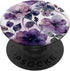 Purple Lavender Blossom Leaves Flowers Floral PopSockets Adhesive PopGrip