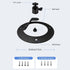 Tonalee 360 1/4" Projector Stand Table Tripod: Ballhead Angle Degree Adjustable with Screw for Most Projectors Webcams