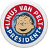 Peanuts Linus Van Pelt for President PopSockets Standard PopGrip