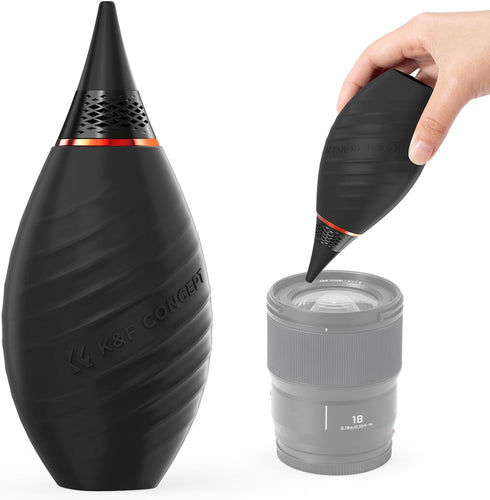 K&F Concept Soft Tip Strong Air Blower, Single Air Intake Camera Lens Blower with Short Nozzle for Digital SLR