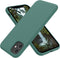 OTOFLY for iPhone 11 Case, Slim Shockproof Protective Cover, Anti-Fingerprint, Anti-Scratch, Pine Green