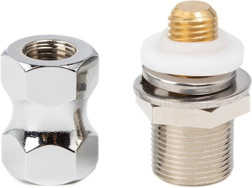 Heavy Duty SO-239 Stud Mount - CB Radio Antenna Standard 3/8 x 24 Threaded Adapter (2 Pack)