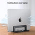 UGREEN Vertical Laptop Stand Holder for Desk, Adjustable Aluminum Stand Compatible with MacBook Pro, MacBook Air, Up to