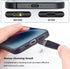 12PACK Lightning Anti Dust Plug with Easy-Grip Tab Compatible with iPhone 14, 13, 12, 11, 10, XS, XR, 8, 7, Charging