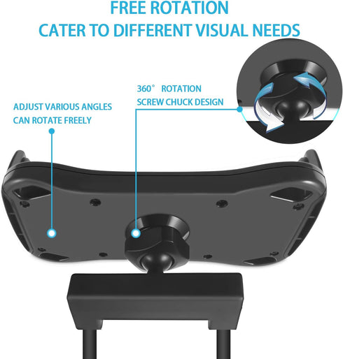 YUNLEJP Lazy Neck Phone Holder,Cell Phone Stand for Bed Around Neck,Hand Free Flexible Tablet Holder for Bed (Spring