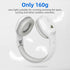 Portable FM Radio Headphones - Rechargeable Walkman Wireless Ear Muffs with Best Reception for Jogging, Mowing,
