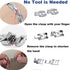 Slim Crystal Bling Glitter Diamond Rhinestones Jewelry Metal Sport Wristband Replacement Band for Fitbit Charge