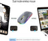 WREANU Use(BT5.2 2.4G Wireless Bluetooth Mouse Rechargeable Laptop Mice with LED Lights Silent Slim and Portable USB)