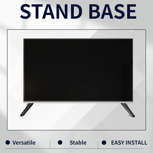 17mm-20mm Universal TV Stand, Table Top TV Stand Base Replacement, TV Base Pedestal Feet TV Stand Mount Legs Easy
