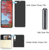 3 Pack Privacy Screen Protector for Z Flip 3, Anti-Peep Outside + Inside Screen Protector + Side Protector Film for