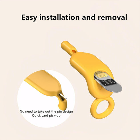 LJFLYXRI (3 Ultimate Sim Card Removal Tool - SIM Ejector Tool Kit, Scratch-Free Silicone Case, Organizes SIM Cards