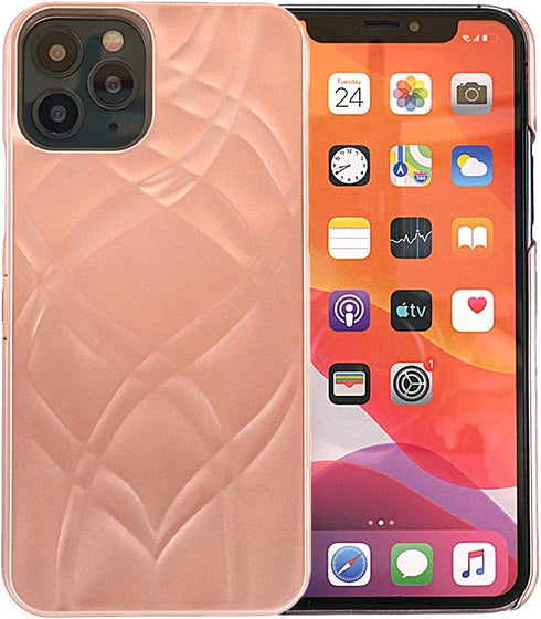 Hidden Back Mirror Wallet Case for iPhone 11 Pro Max (2019) 6.5 inch with Stand Feature and Card Holder (Rose Gold)