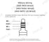 7.0 NATO US 2 Pin K1 U94 PTT Invisio Tactical Headphone Adapter Compatible for Baofeng Kenwood Peltor(Black,Military Wired)