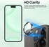 3 Pack 16 9H BLEUM CADE Camera Lens Protector for iPhone Pro Max, Full Coverage, Anti-Scratch, Hardness Tempered Glass
