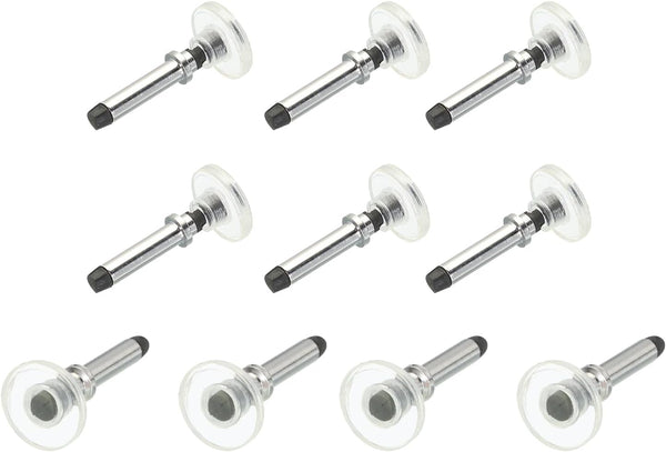 MECCANIXITY 25pcs Universal Replacement Stylus Pen Disc Fine Tips for High Precision Capacitive Touch Screen Devices