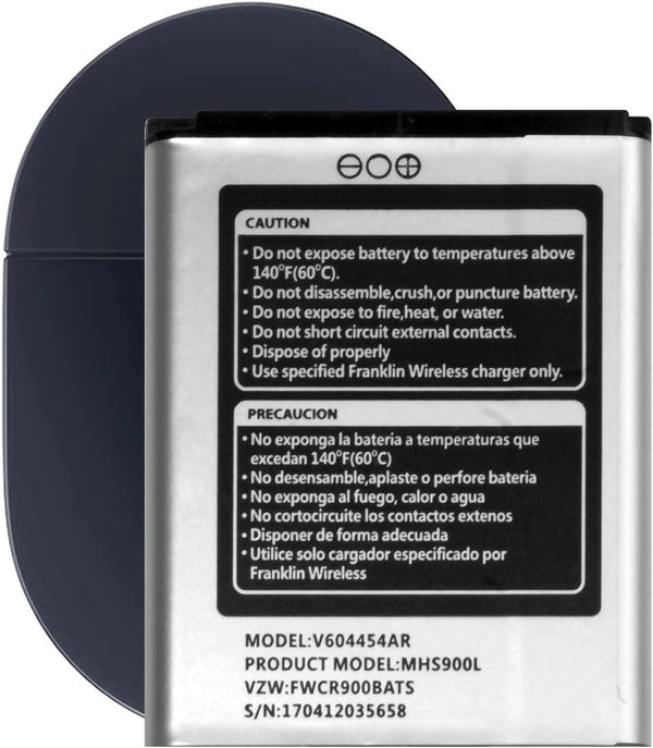 Replacement Battery V604454AR for Verizon Ellipsis Jetpack MHS900L Hotspot Modem