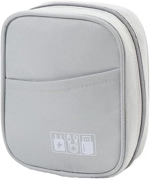 Storage Pouch for Small Electronics and Accessories - Tech Bag, Electronic Organizer Case Compatible with MacBook,
