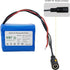 KBT KEEP BETTER TECH 12V 2400mAh Pack 12V KBT Rechargeable Li-ion Battery, Bare Leads Wire Replacement Battery
