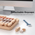 KNOWSQT Wireless Keyboard and Mouse Combo, MilkTea 104 Keys Full-Sized, 2.4 GHz Colorful Keycap Set for Windows, Mac