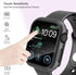 Pocoukate 12 Pack Case 40mm with Tempered Glass Screen Protector, Hard PC Compatible with Apple Watch Series SE/6/5/4