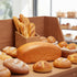 LUOZZY Fake Bread Decoration Artificial Bread Simulation Food Model Square Bread Photo Props for Kitchen Display