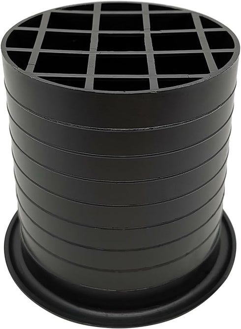 Speaker Cabinet Port Tubes for PA/DJ Speaker Cabinets, Subwoofer Bass Reflex Tube, 4" Diameter, 4.5" Length - 2Pack