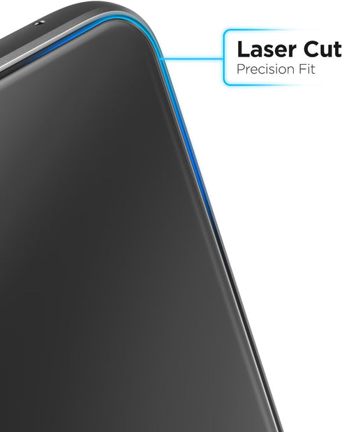 MagGlass Tempered Glass Screen Protector for Moto G6, Anti Glare (Matte XM90), Scratch/Fingerprint Resistant