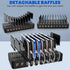 Haioulun 100W 10-Port 5 5 Smart Charging Station | USB-A & USB-C Ports | Organized Design for Cellphones, Tablets