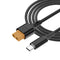 XT60 Female to Type-C Male Charging Cable, XT60 Adapter for M7 M6 M6D Charger, Fatshark Skyzone FPV Monitor