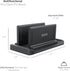MOUNT-PC05M VIVO Multifunctional Adjustable Thin Client Mini PC Mount Bracket, CPU VESA Monitor Arm Computer Holder