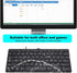 Mini Portable Wired Spanish Keyboard Ñ, USB Interface for Desktop Computer, 78 Keys