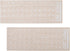 2pcs Universal Russian Keyboard Stickers Transparent Background with White Lettering for Computer Laptop Notebook