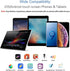 Active Stylus Pen for iOS & Android Touch Screens, Dual Touch Function, Rechargeable for iPad/iPad