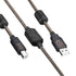 Tan QY Active 50Ft USB 2.0 Printer Cable, A-Male to B-Male High Speed for HP, Canon, Lexmark, Dell, Samsung