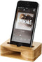 UnnFiko Wooden Sound Amplifier Stand Holder for iPhone, Natural Loudspeaker Mini Megaphone Cell Phone Stand