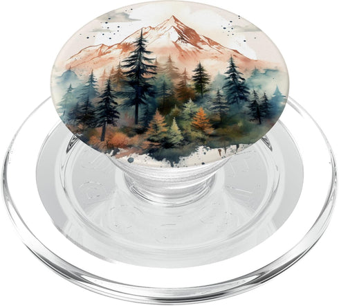 Forest Lover PopSockets MagSafe PopGrip for iPhone - Outdoor Nature Ranger