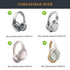 QuietComfort 35 Hinge Screws Fit Great QC35 Hex Screw, Metal Hinge Swivel Screw Hinge Pin Parts Replacement for Bose QuietComfort 35 II/QC35 II/QC35 I/QC45/QC45 SE/QC25/QC Wireless Headphones (Silver)