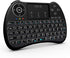 (Backlit Version) H9+ Mini Keyboard, 2.4GHz Wireless Mini Handheld Smart TV Remote Keyboard with Touchpad for PC,