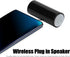 Mini Stereo Speaker,New DIY Pillow Speaker, Unique Soft Sound Portable Speaker, Portable Plug in Speaker with 3.5mm Aux Audio Input, for Mobile Phones and Tablets(Black)
