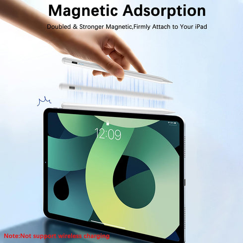 EcoPestuGo (2025-2018),Tilt 11th A16/10/9/8/7/6th 13/12.9/11(M5/M4) 13/11(M3/M2)&Mini A17 Pro/6/5 Stylus Pen for Apple